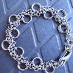 Stainless Steel Sidewalk Chain Chainmail Bracelet